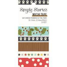 Simple Stories, Say Cheese Frontier at the Park - Washi Tape