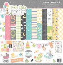 Photoplay 12x12 Collection Pack, Hush Little Baby Girl