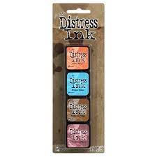 Ranger Tim Holtz, Distress Mini Ink Kit 6