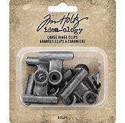 Tim Holtz Ideology Large Hinge Clips